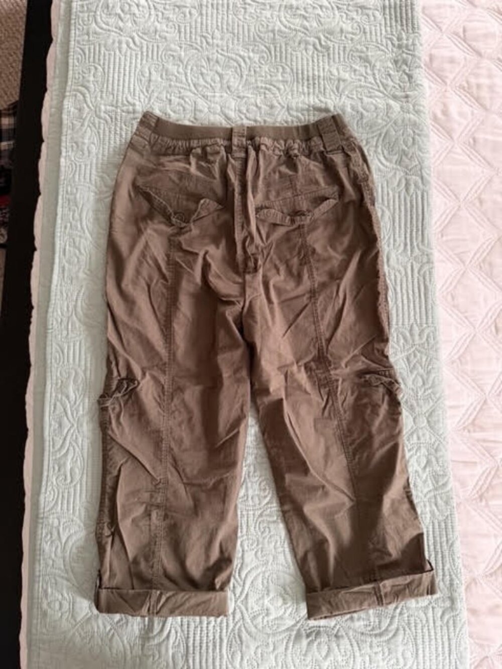 Olive Green Capri Pants